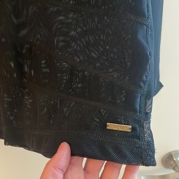 ALALA Open Up Mesh Tee - S / Black - Picture 4 of 6